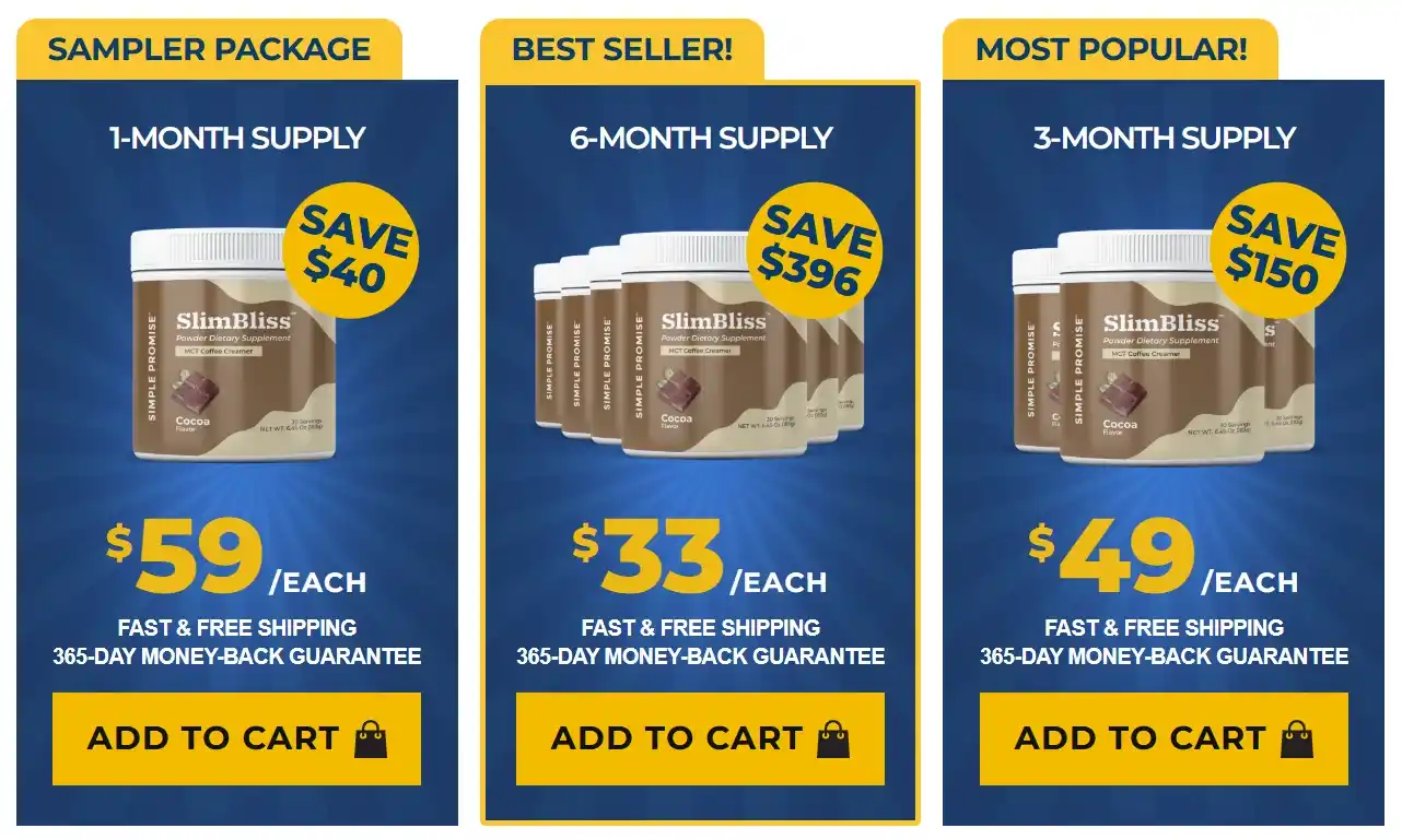 SlimBliss price